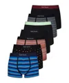 Paul Smith Mixed-pattern Boxer Briefs Seven Pack Multicolour In Black