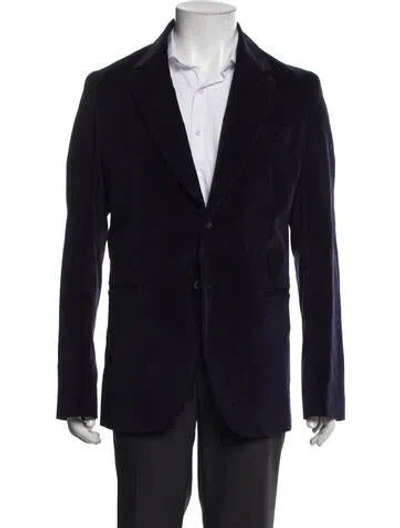 Pre-owned Paul Smith Moto Jacket In Blue