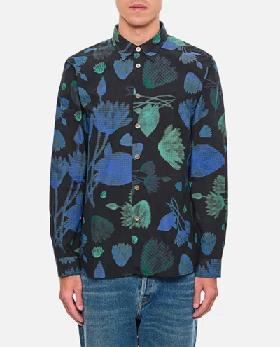 Paul Smith Multi Color Printed Shirt In Multicolor