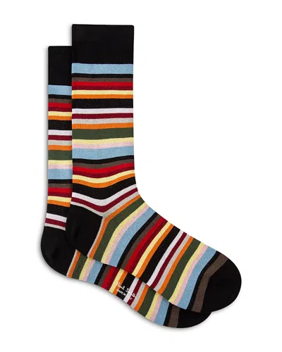 Paul Smith Multi Color Stripe Socks