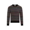 Paul Smith Pattern-intarsia Knitted Jumper In Multicolor