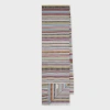 Paul Smith Multi Colour Multi Stripe Silk-blend Scarf Multicolour In Multicolour