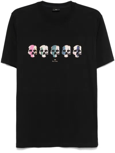 Paul Smith Multi Skull Cotton T-shirt