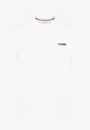 PAUL SMITH MULTI STRIPE EMBROIDERED T-SHIRT