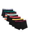 Paul Smith Logo-waistband Pack Set In Multi