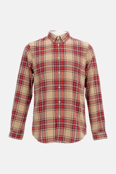 PAUL SMITH MEN MULTICOLOR CHECKED SHIRT, L LUXURY SHIRTS FOR MEN DARVEYS