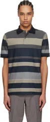 Shop Paul Smith Multicolor Cotton Stripe Polo In 34 Green