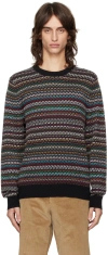 PAUL SMITH MULTICOLOR CREWNECK SWEATER