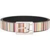 Paul Smith Multicolor Cut2fit Reversible Belt