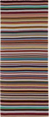 Paul Smith Multicolor Merino Wool Signature Stripe Scarf In 92 Multicolour