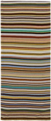 Paul Smith Multicolor Merino Wool Signature Stripe Scarf In 92 Multicolour