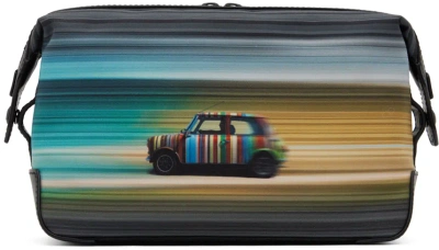 Paul Smith Multicolor Mini Blur Wash Pouch In Pr Multicolour