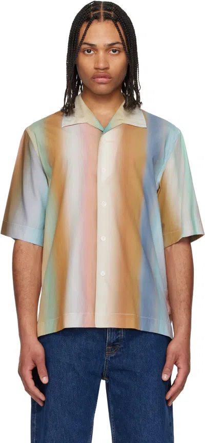 Paul Smith Multicolor Oversized Smith Stripe Shirt In 92 Multi