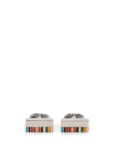 PAUL SMITH MULTICOLORED CUFFLINKS