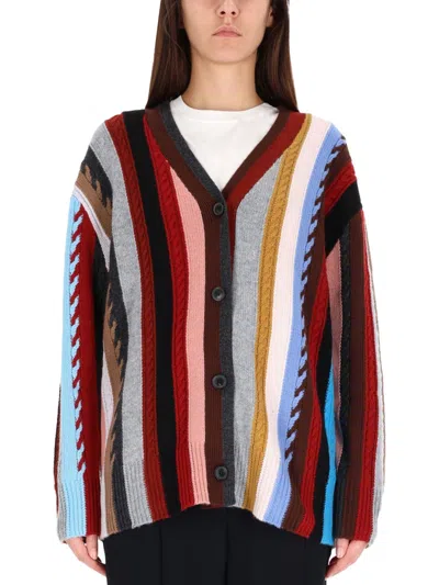 Paul Smith Multicolour Cashmere Blend Sweater For Women