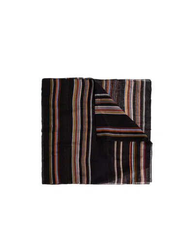 Paul Smith Multistripe Lightweight Scarf