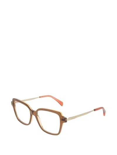 Paul Smith Nansen Square-frame Glasses In Brown