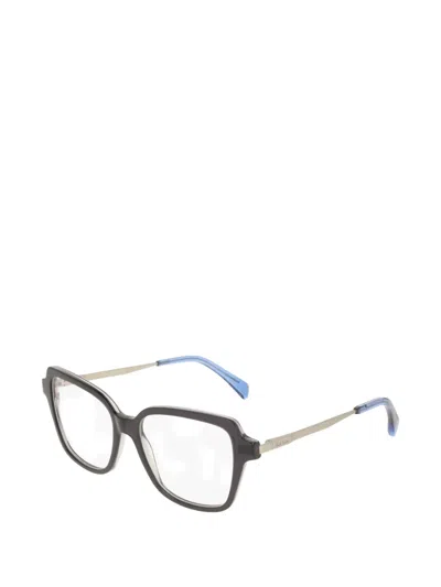 Paul Smith Nansen Square-frame Glasses In Gray