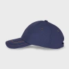 Paul Smith Navy 'artist Stitch' Baseball Cap Blue