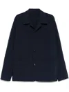 Paul Smith Relaxed Fit Jacket Multiple Pockets In Navy Blue