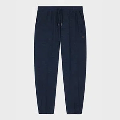 Paul Smith Navy Blue Cotton-blend Lounge Pants