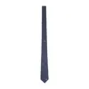 Paul Smith Navy Blue Rabbit Printed Tie In Navy Blue