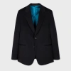 Paul Smith Navy Cashmere Buggy-lined Blazer Blue In Blue