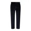 Paul Smith Navy Cotton Pants In Black