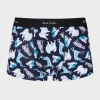 Paul Smith Navy 'dogs' Print Boxer Briefs Blue In Blue