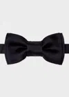 Paul Smith Navy Pre-tied Silk Bow Tie In Blue