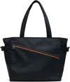Paul Smith Navy Signature Stripe Tote In 49 Dark Navy