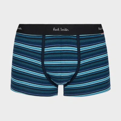 Paul Smith Navy Stripe Boxer Briefs Blue