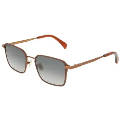 Paul Smith Neate Square-frame Sunglasses In Gold