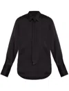 Paul Smith Necktie Shirt In Black