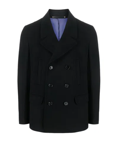 PAUL SMITH NOTCHED-LAPEL DOUBLE-BREASTED BLAZER