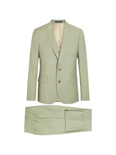 Paul Smith Notched-lapel Single-breasted Suit In Green