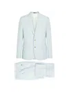 Paul Smith Notch-lapel Single-breasted Suit In Blue