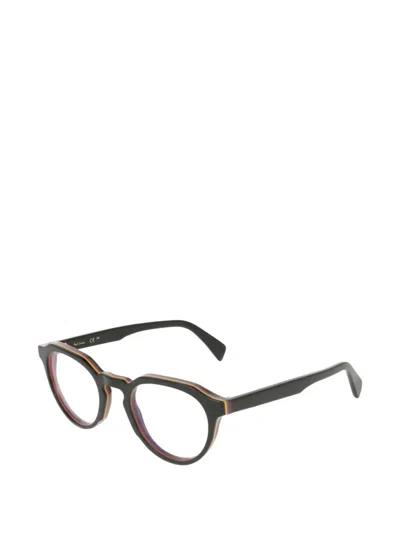 Paul Smith Noyna Geometric-frame Glasses In Gray
