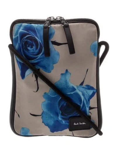 Pre-owned Paul Smith Nylon Crossbody Bag In Blue