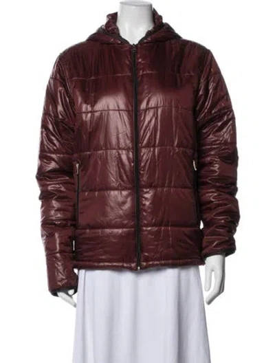 Pre-owned Paul Smith Nylon Down Jacket In Red