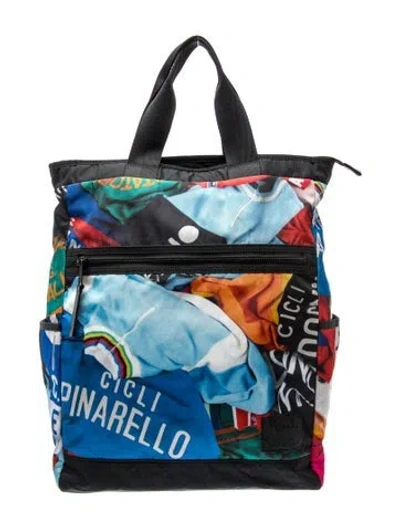 Pre-owned Paul Smith Nylon Tote In Blue