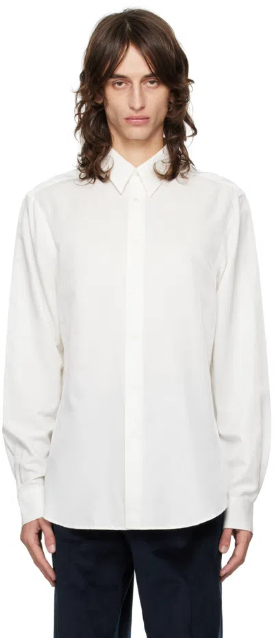 Paul Smith Off-white Casual Fit Shirt In 04 Whites