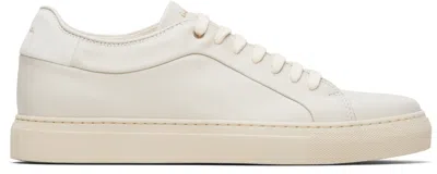 Paul Smith Off-white Leather 'basso' Sneakers