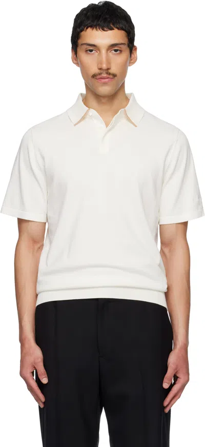 Paul Smith Off-white Short Sleeve Polo