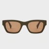 Paul Smith Olive 'loxham' Sunglasses Green In Green