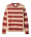 Paul Smith Striped Sweater In Red