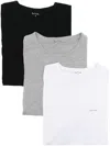 Paul Smith Organic Cotton T Shirt 3pack In Multi