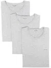 Paul Smith Grey 3 Pack Cotton T-shirt In Grey