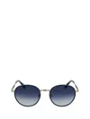 Paul Smith Mabley 53mm Gradient Round Sunglasses In Blue