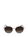 Paul Smith Mabley 53mm Gradient Round Sunglasses In Multi